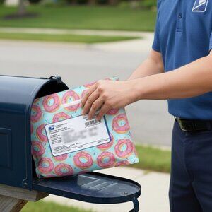 Donut Poly Mailers, 10x13, Lot of 20